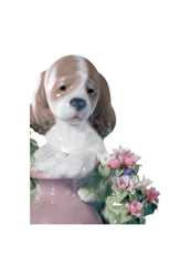 Take Me Home Dog Figurine
