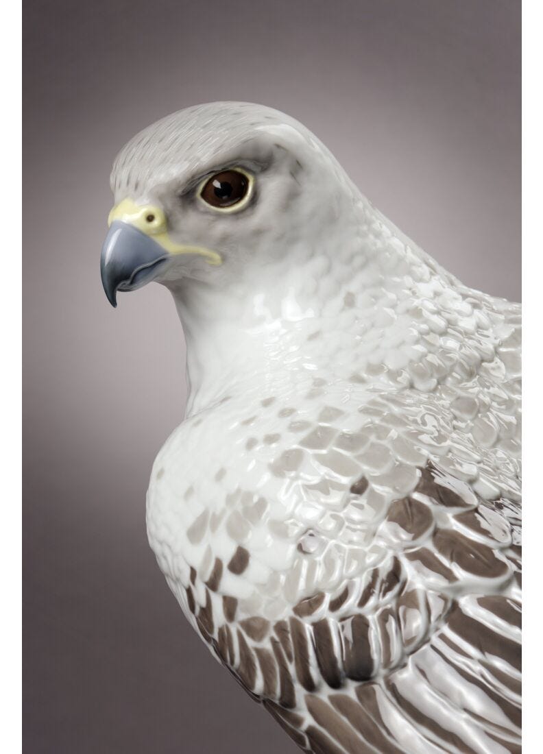 Gyrfalcon Sculpture - Limited Edition