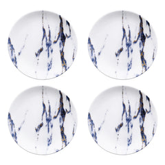 Marble Azure Set Of 4 Canape Plates