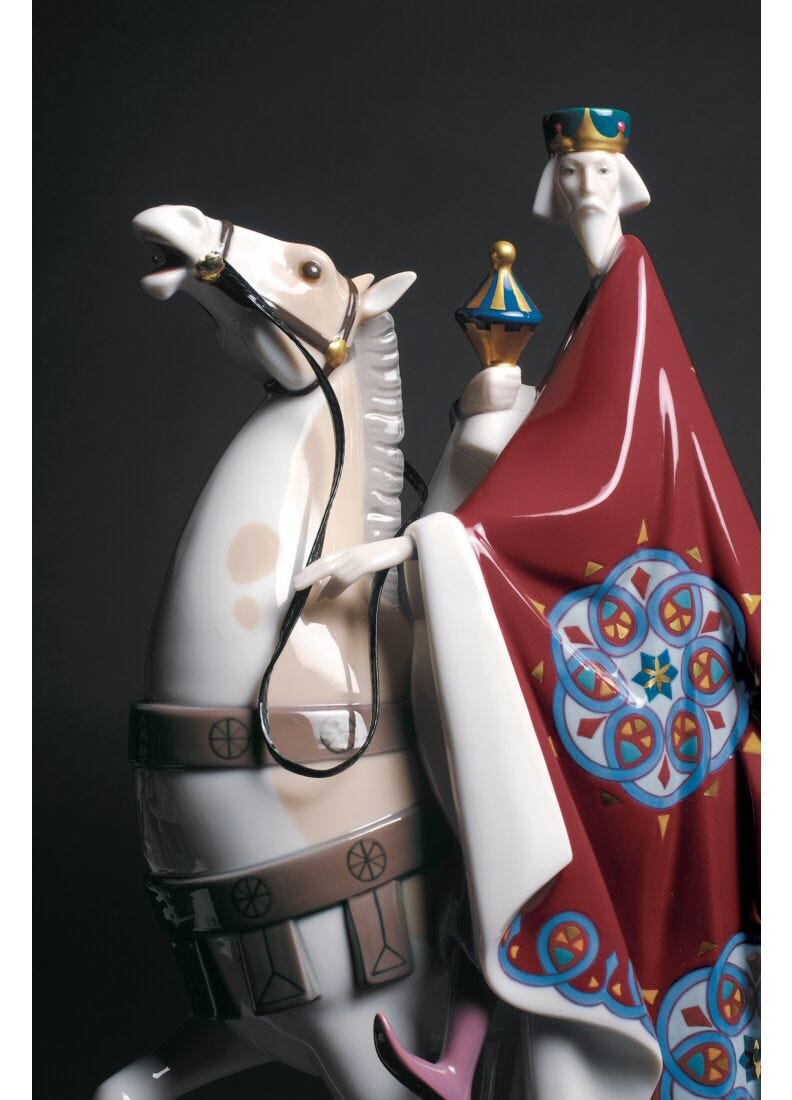 Kings Melchior, Gaspar And Balthasar Sculpture - Limited Edition