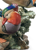 Mandarin Ducks Sculpture. Limited Edition