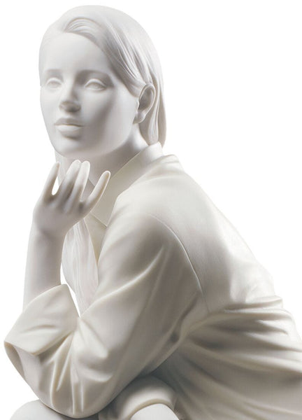 In My Thoughts Woman Figurine