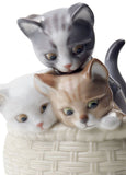 Curious Kittens Figurine