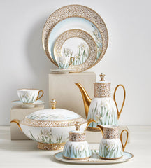 Iris Espresso Cup with Cover & Saucer