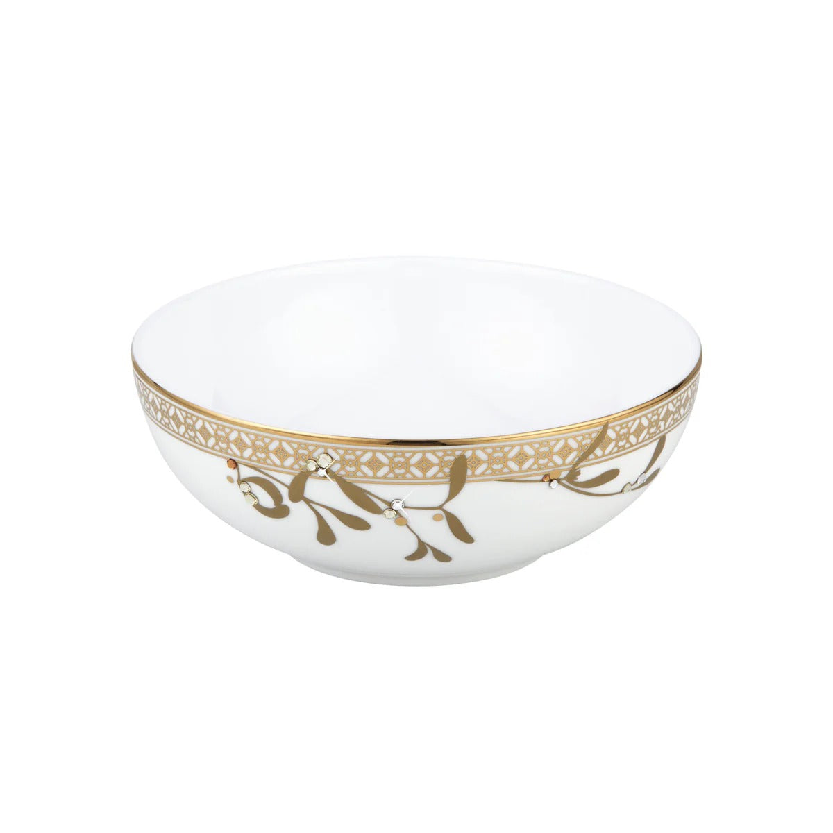 Golden Leaves 8" Bowl