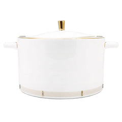 Regency Gold Covered Vegetable Bowl/Soup Tureen