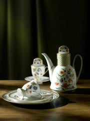 Gione Espresso Cup with Cover & Saucer