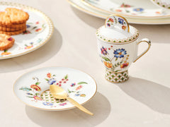 Gione Espresso Cup with Cover & Saucer
