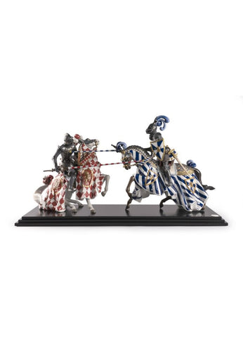 Medieval Tournament Sculpture. Limited Edition