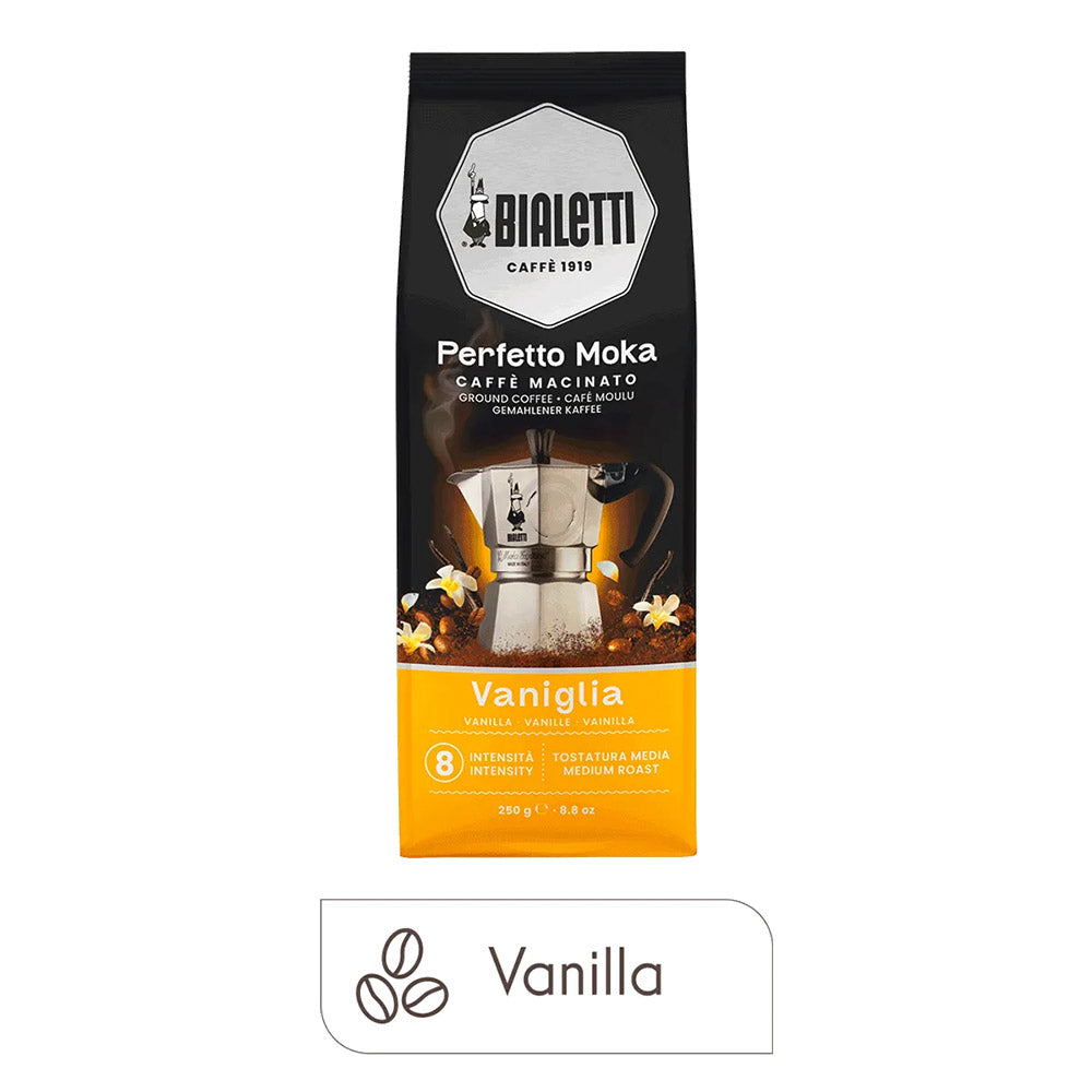 Perfetto Moka Ground Coffee Vanilla