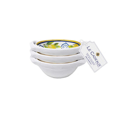 Palermo Mini Handled Bowls (Set of 3)