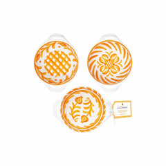 Sicily Orange Mini Handled Bowls