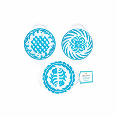 Sicily Teal Mini Handled Bowls