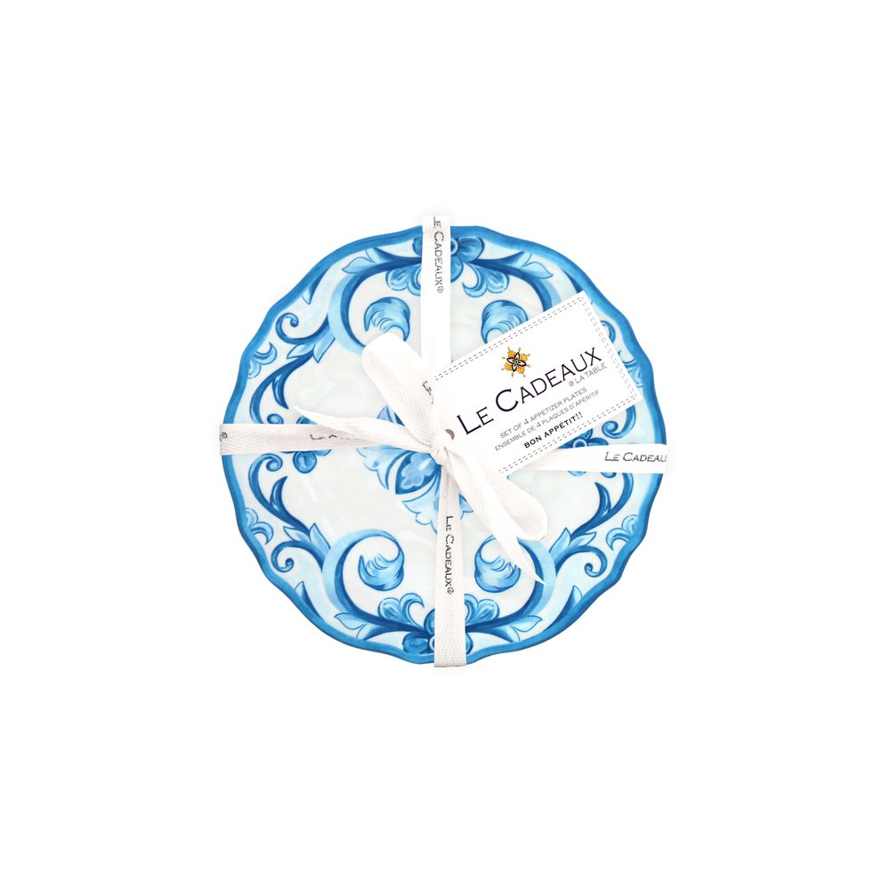 Mallorca Appetizer Plates (Set of 4)