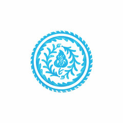 Sicily Teal Appetizer Plates