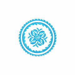 Sicily Teal Appetizer Plates