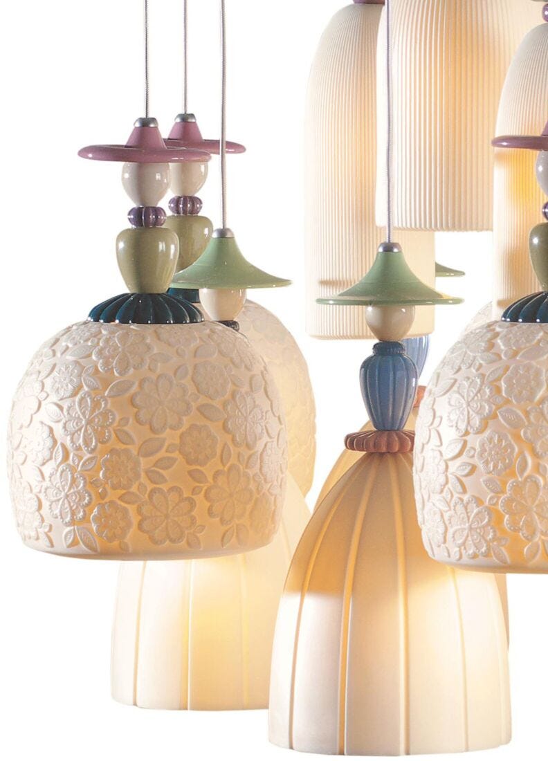 Mademoiselle 18 Lights Dancing On The Sand Chandelier (US)