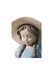 Bountiful Blossoms Girl Figurine