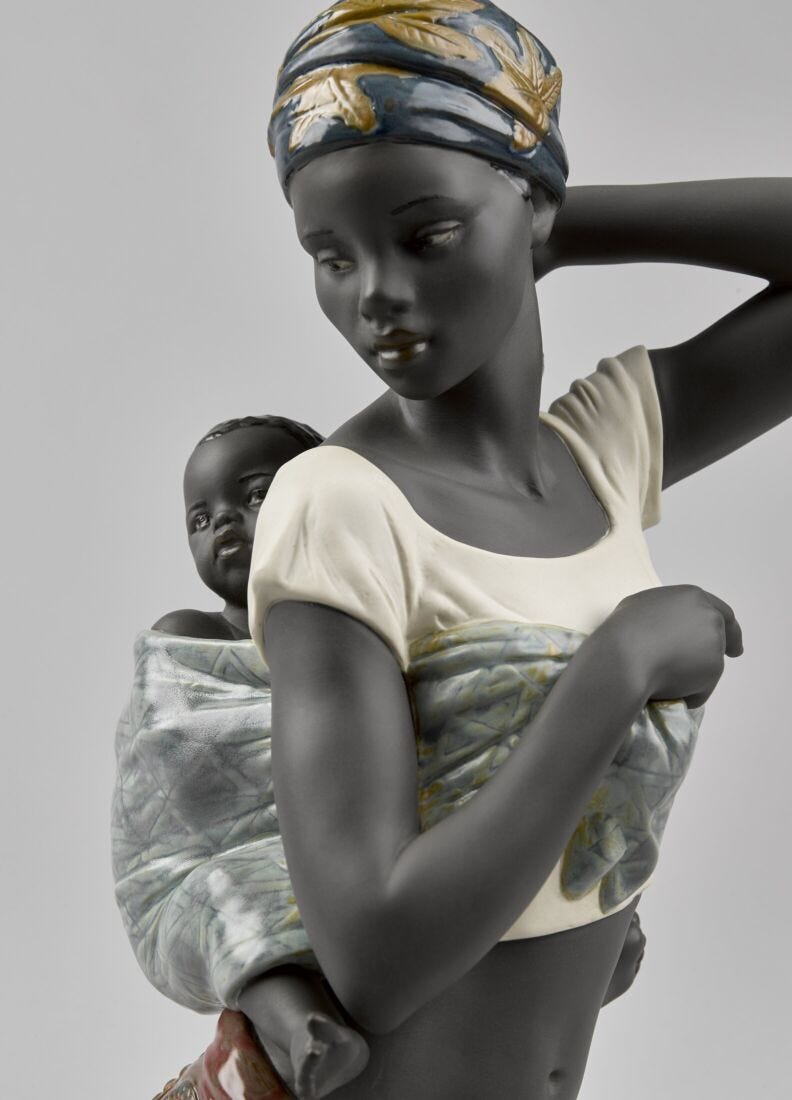 African Bond Mother Figurine