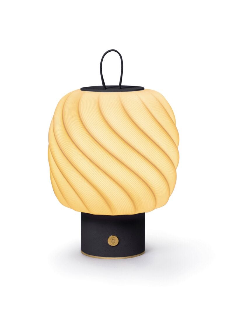 Ice Cream Portable Lamp, Medium, Black