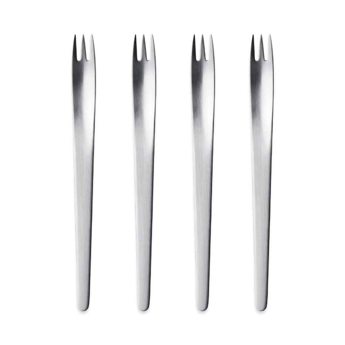 Arne Jacobsen Cake Fork Giftbox Set Matte 4 Pcs