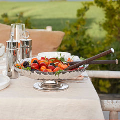 Bernadotte Salad Set Wood & Stainless Steel