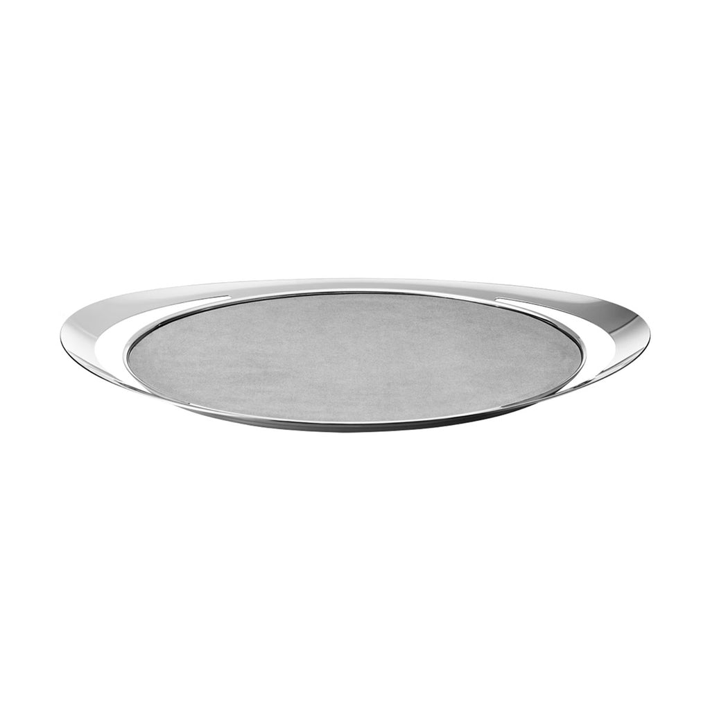 調理器具   cobra serving tray Cobra Serving Tray Stainless Steel & Fabric Inlay – Dalmazio Design