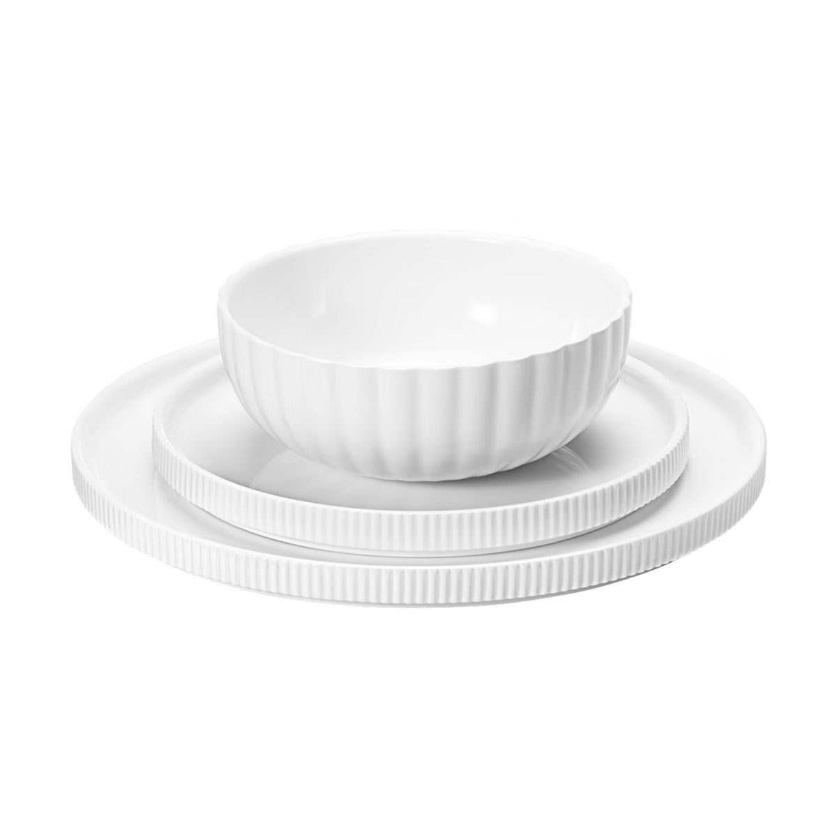 Bernadotte Dinnerware Set Dinner Pl, Lunch Pl & All P Bowl P