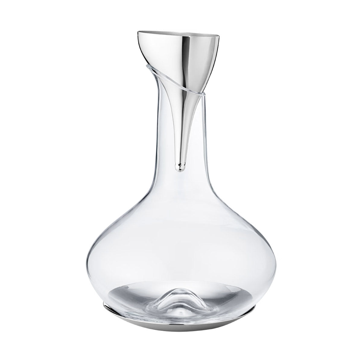 Sky Wine Decanter Aerating Funnel W Filter Stainless Steel
