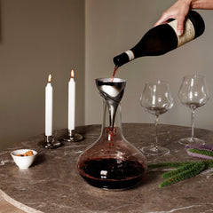 Sky Wine Decanter Aerating Funnel W Filter Stainless Steel