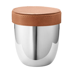 Sky Dice Travel Set Cup & 5 Dice Leather & Stainless Steel
