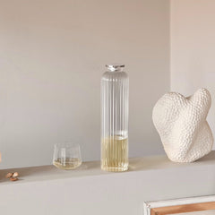 Bernadotte Carafe W Lid Glass &, Mirror, V 1.1L