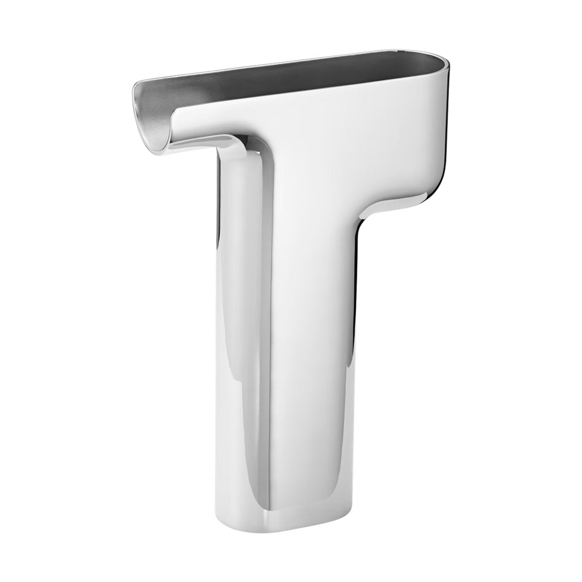 Nendo Vase C, Large Stainless Steel, Mirror