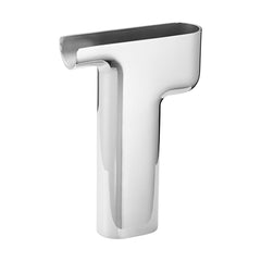 Nendo Vase C, Large Stainless Steel, Mirror