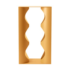 Alfredo Wine Rack, Stainless Steel, Saffron