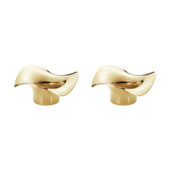 Cobra Tealight, Gold Pvd, 2 Pcs