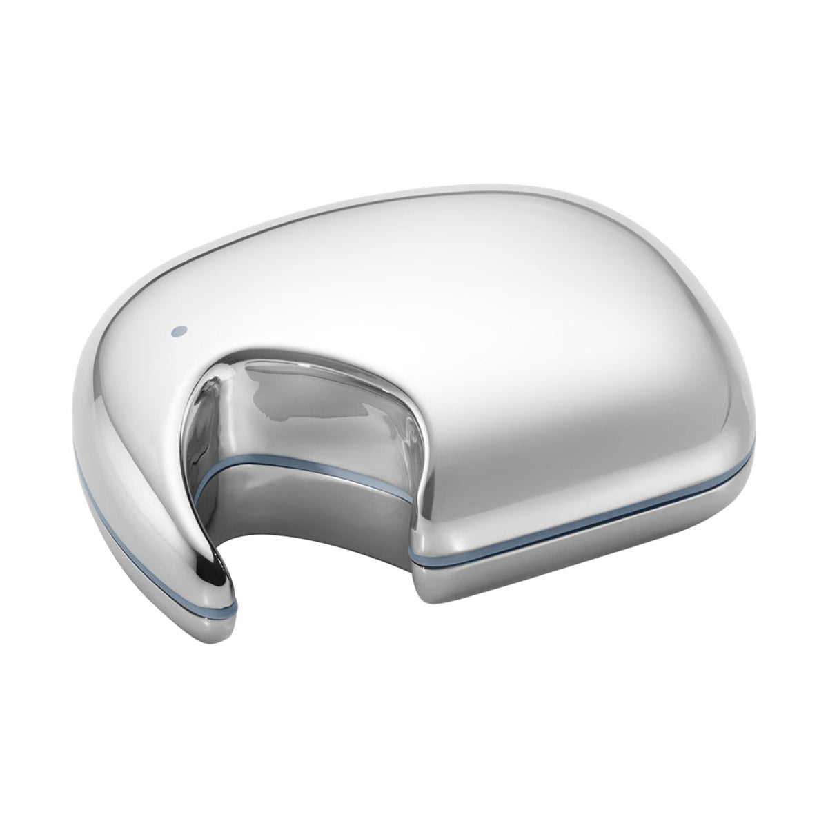 Elephant Keepsake Box Stainless Steel & Silicone Light Blue