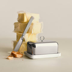 Bernadotte Butter Dish, Porc &