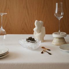Indulgence Caviar Dish, Glass Crystalline