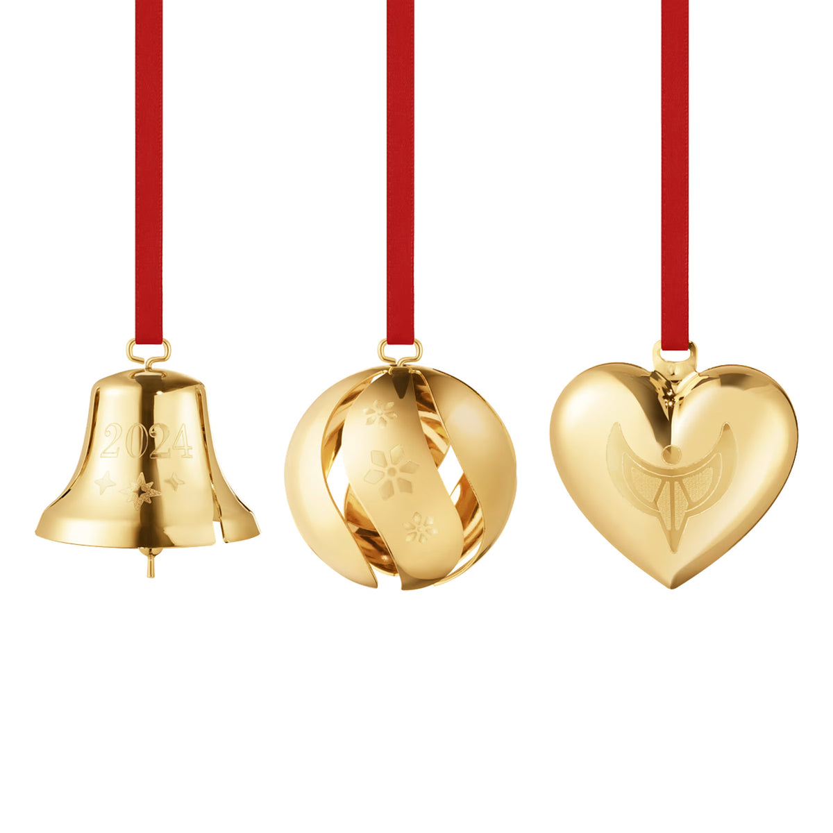 2024 Ornament Set, 3pcs