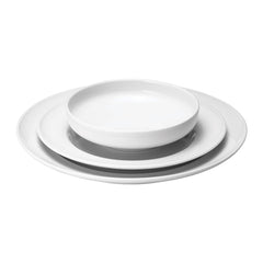 Koppel Dinnerware Set Dinner Pl, Lunch Pl & Breakf Bowl Porc