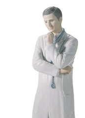 Male Doctor Figurine