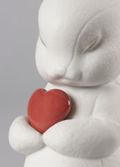 Puffy, Generous Rabbit Figurine