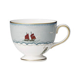 Kit Kemp Sailor'S Farewell Teacup & Saucer Set
