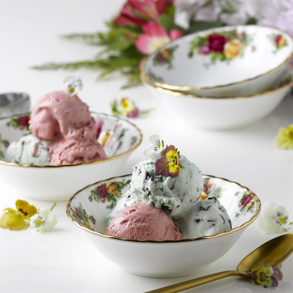 Royal Albert Old Country Roses Bowl, Set Of 4