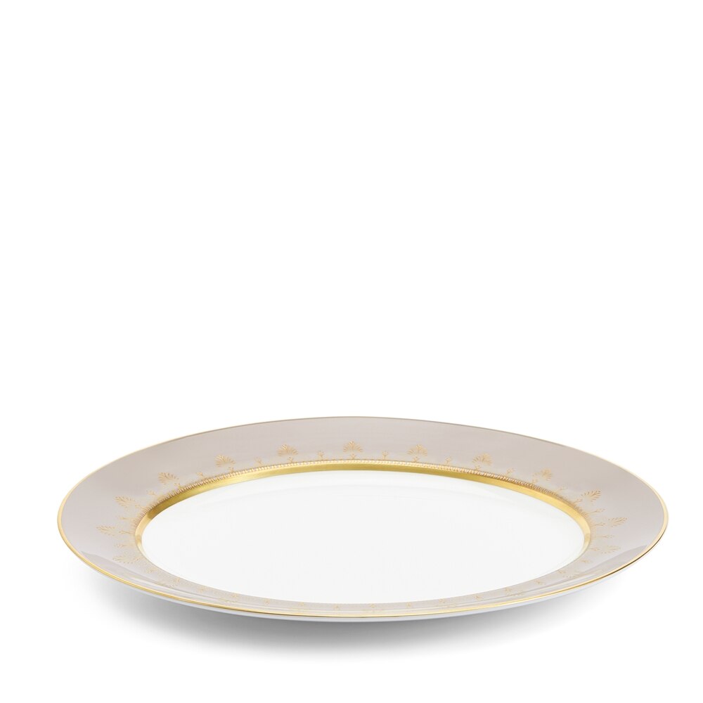 Anthemion Grey Oval Platter