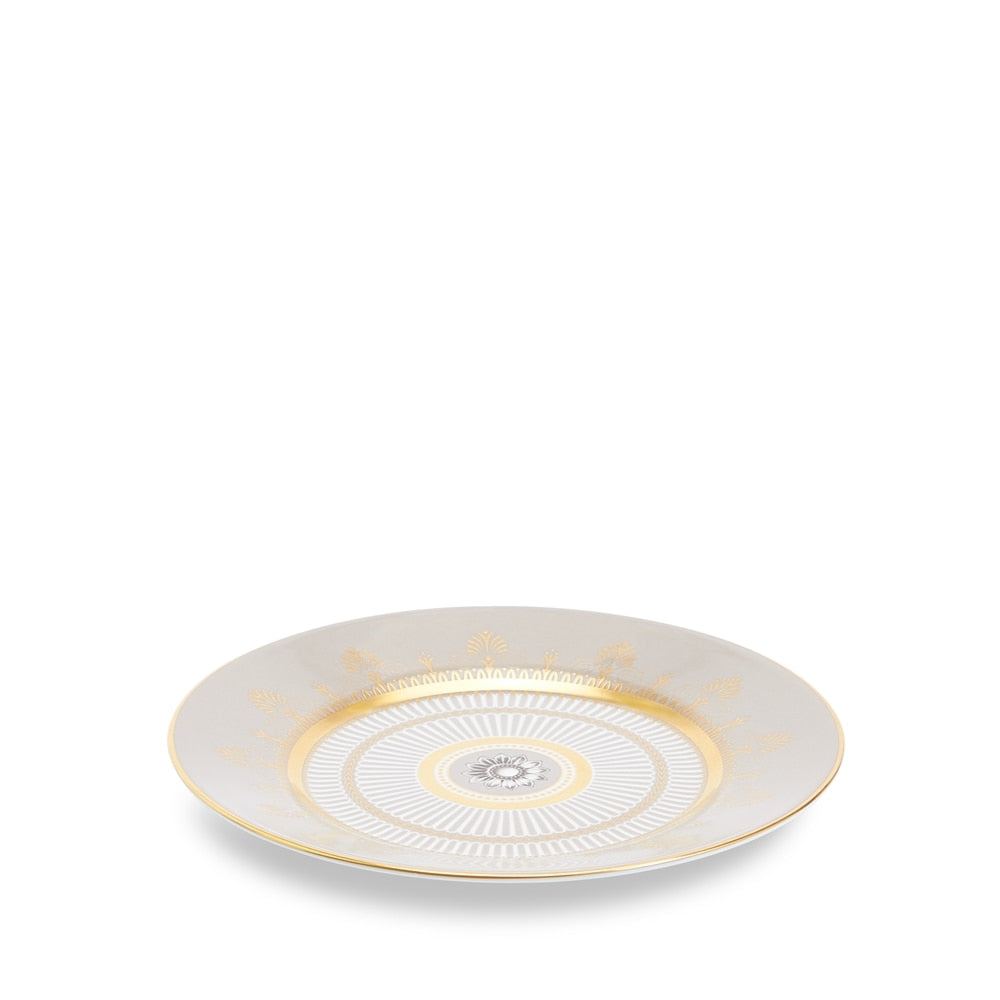 Anthemion Grey Plate 8 Inch