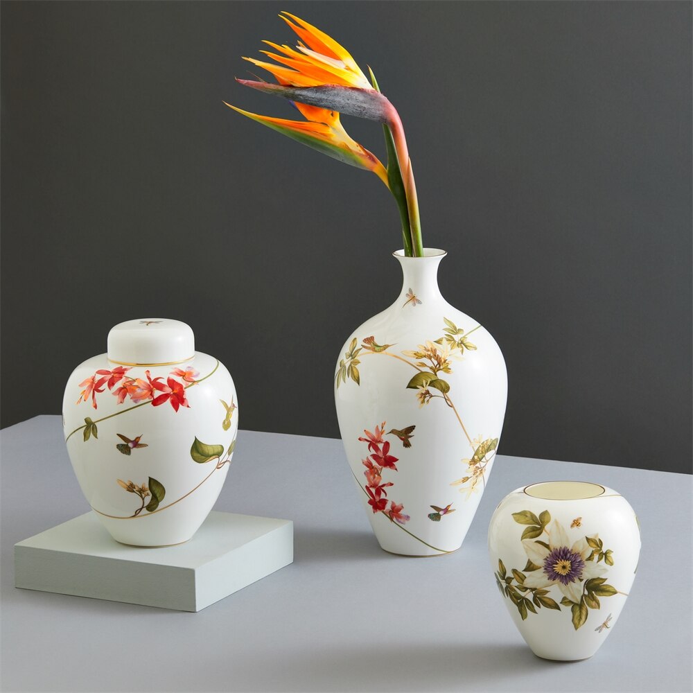 Hummingbird Vase 7.0In