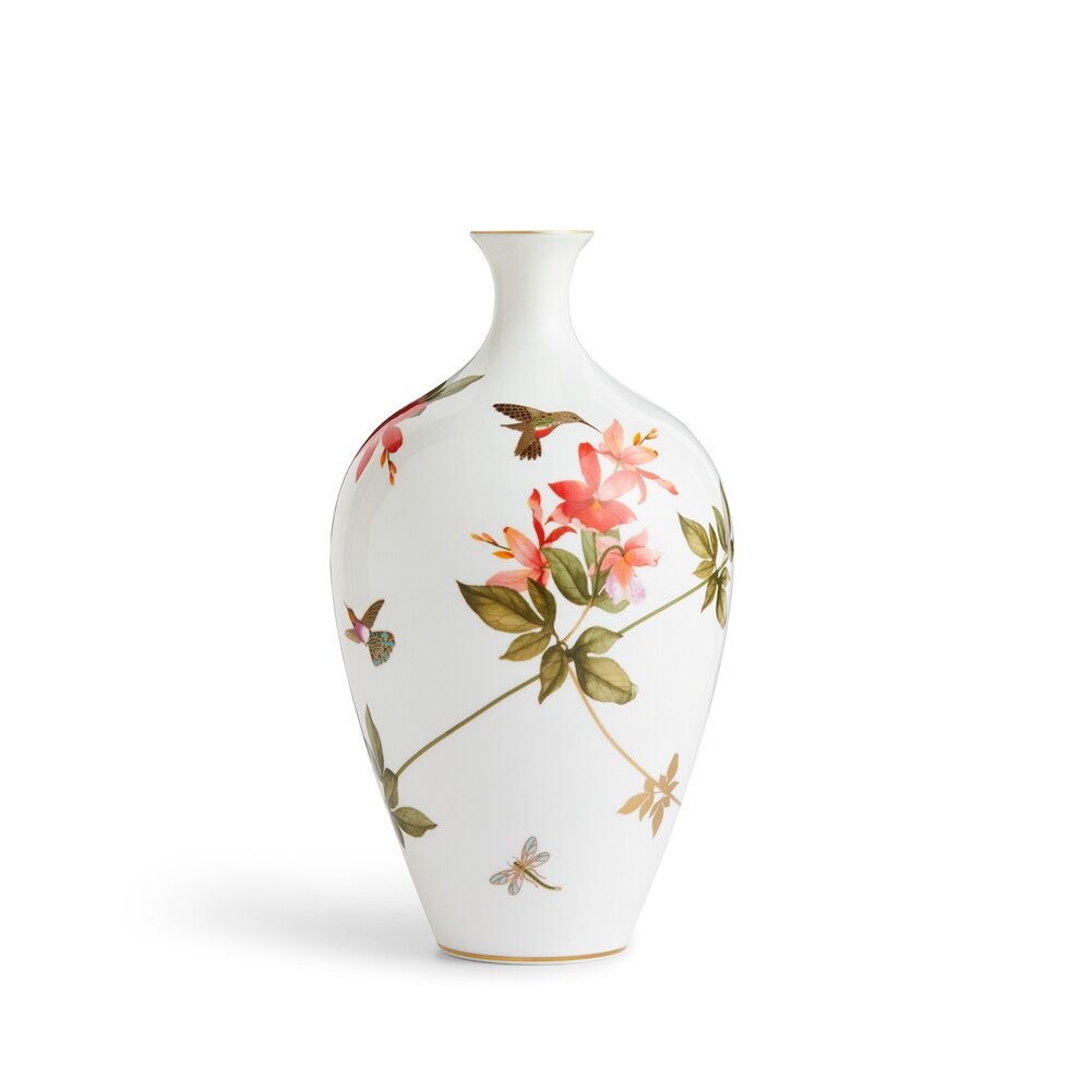 Hummingbird Vase 9.8In