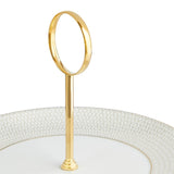 Gio Gold Two-Tier Cake Stand